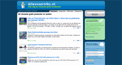 Desktop Screenshot of allesvoorniks.nl